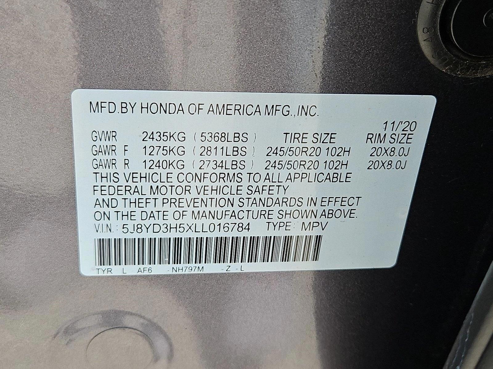 Thumbnail: 2020 Acura MDX - 4