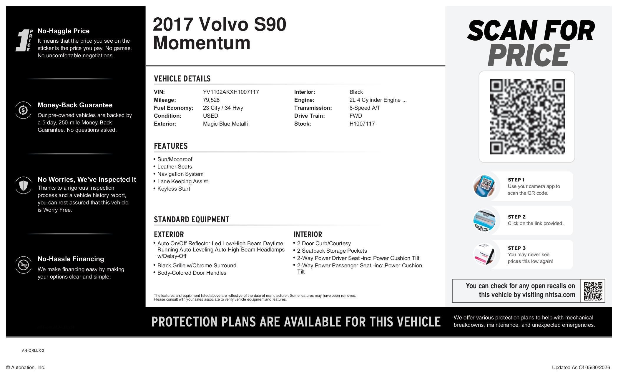 Thumbnail: 2017 Volvo S90 - 1