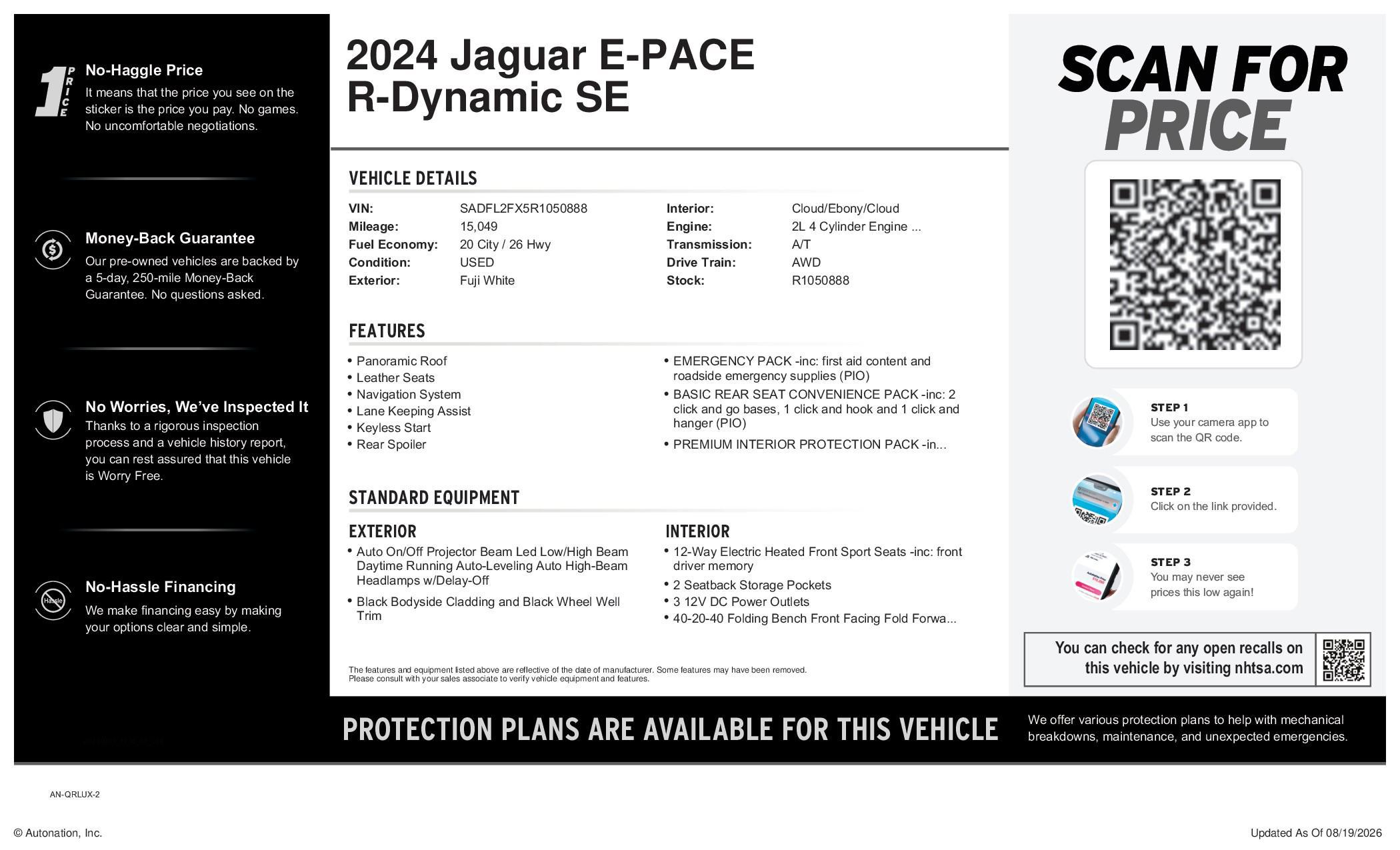 2024 Jaguar E-Pace R-DYNAMIC SE - Photo 31