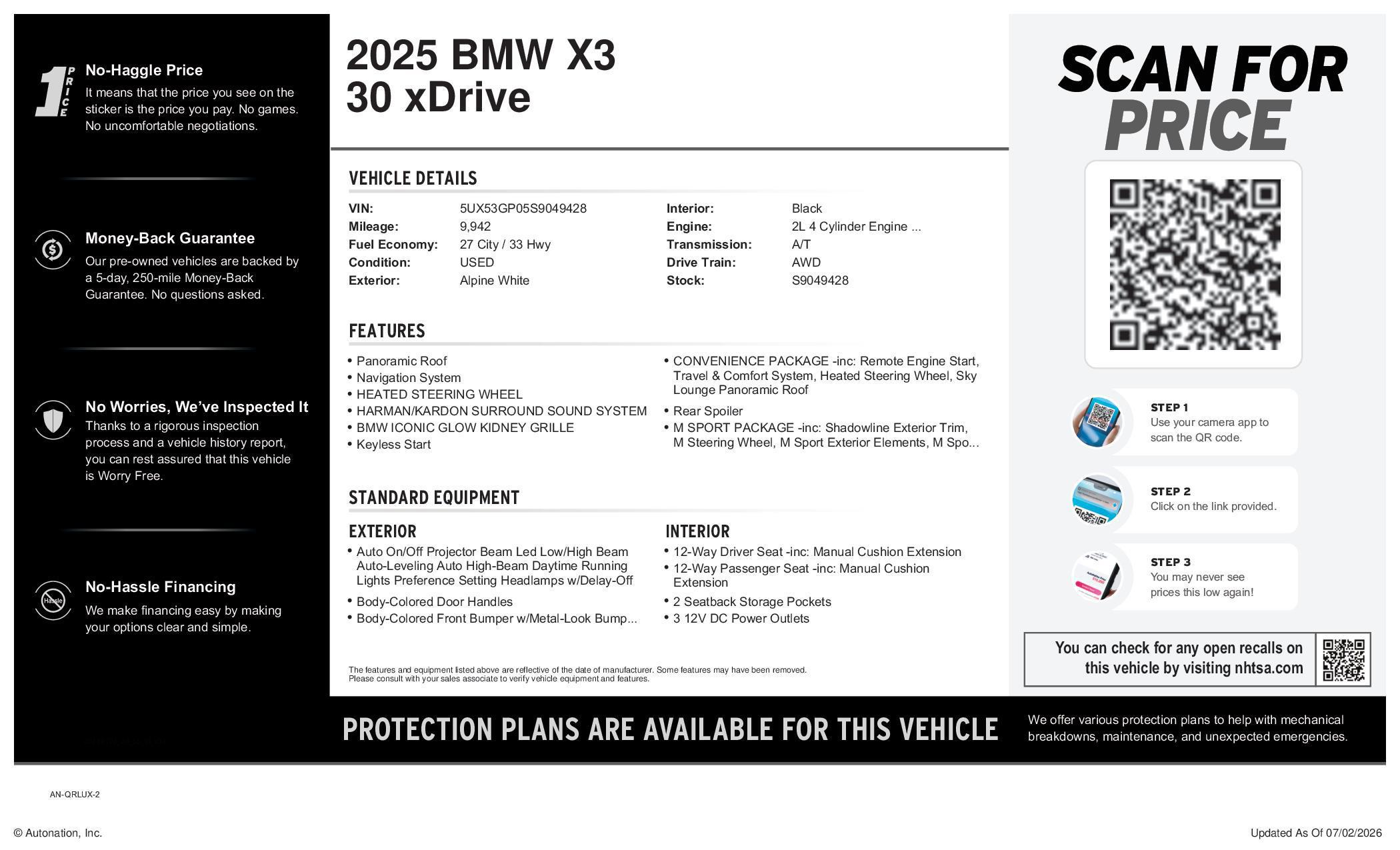 2025 BMW X3 30 - Photo 27