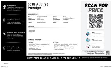 2018 Audi S5 Prestige -
                  Houston, TX