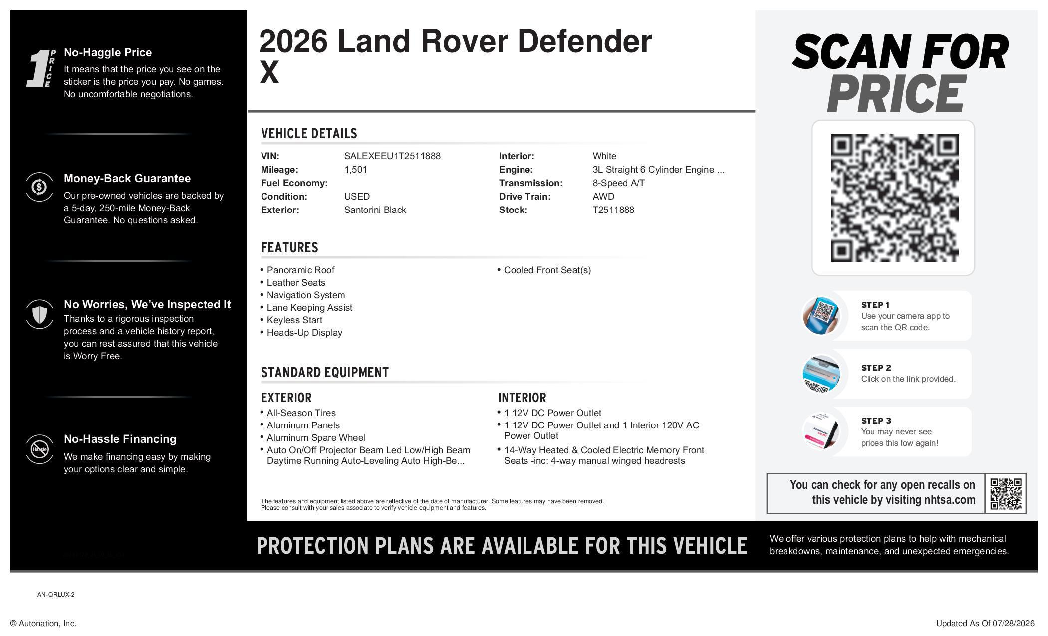 2026 Land Rover Defender X - Photo 29