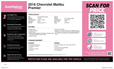 2016 Chevrolet Malibu Premier -
                  Centennial, CO