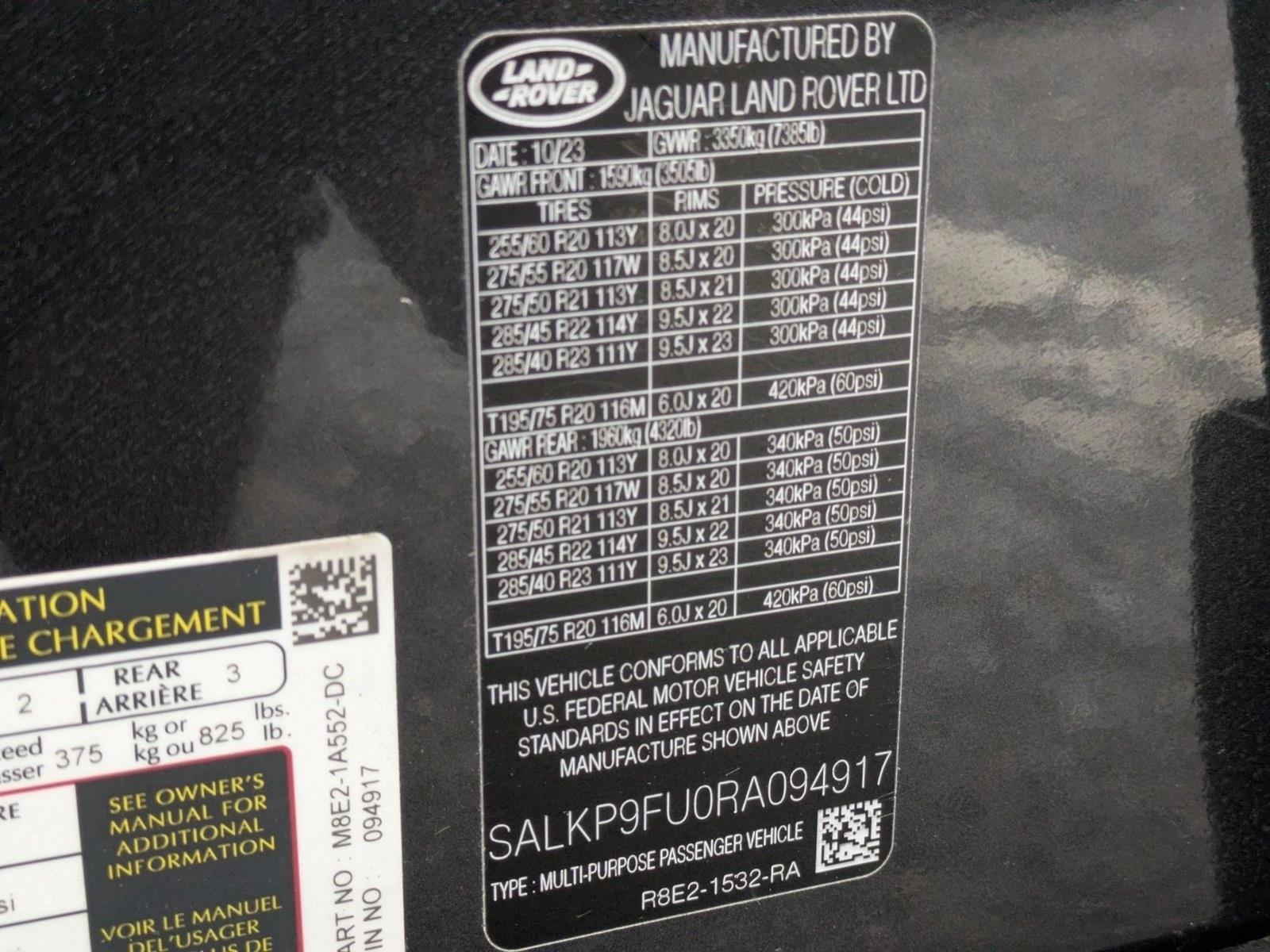 2024 Land Rover Range Rover SE - Photo 26