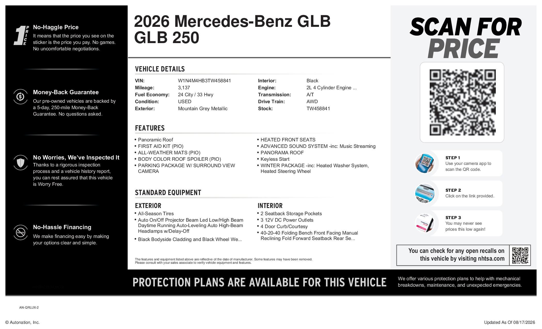 2026 Mercedes-Benz GLB GLB 250 - Photo 31