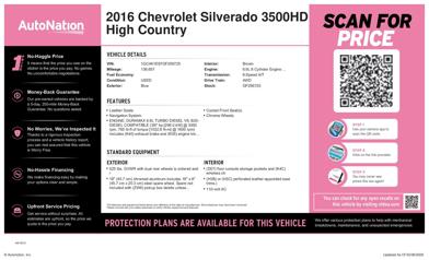 2016 Chevrolet Silverado 3500 High Country -
                  Littleton, CO
