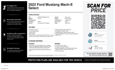 2022 Ford Mustang Mach-E Select -
                  Dallas, TX