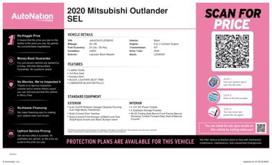 2020 Mitsubishi Outlander SEL -
                  Centennial, CO