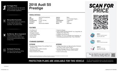 2018 Audi S5 Prestige -
                  Bellevue, WA