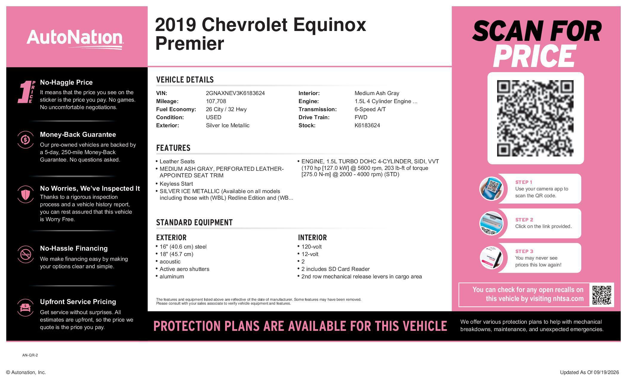 2019 Chevrolet ChevroletEquinox, photo 2