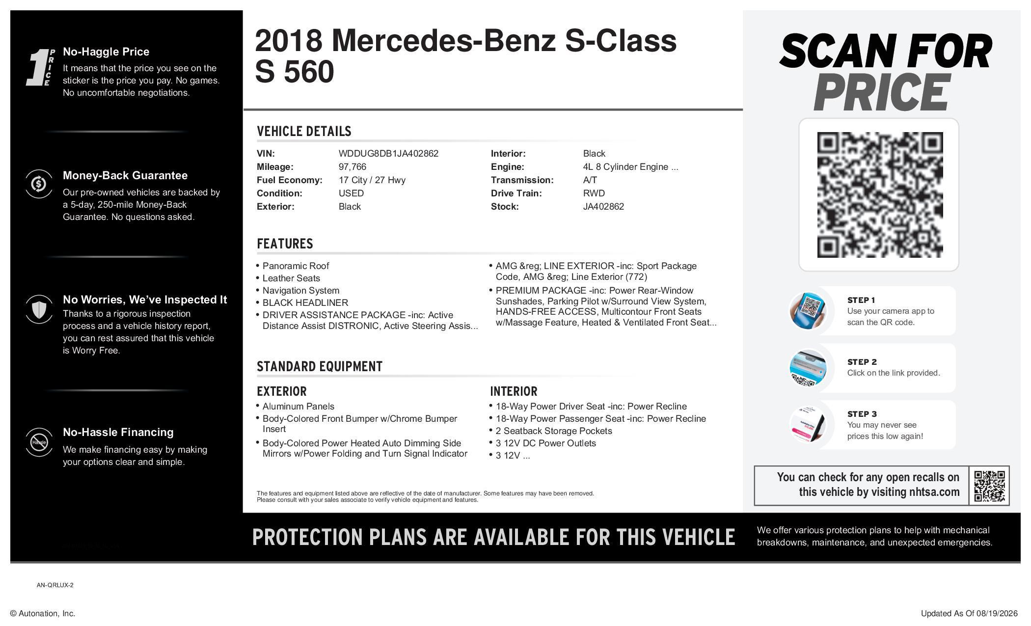 2018 Mercedes-Benz S-Class S560 - Photo 25