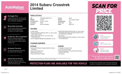 2014 Subaru Crosstrek Limited -
                  Hardeeville, SC