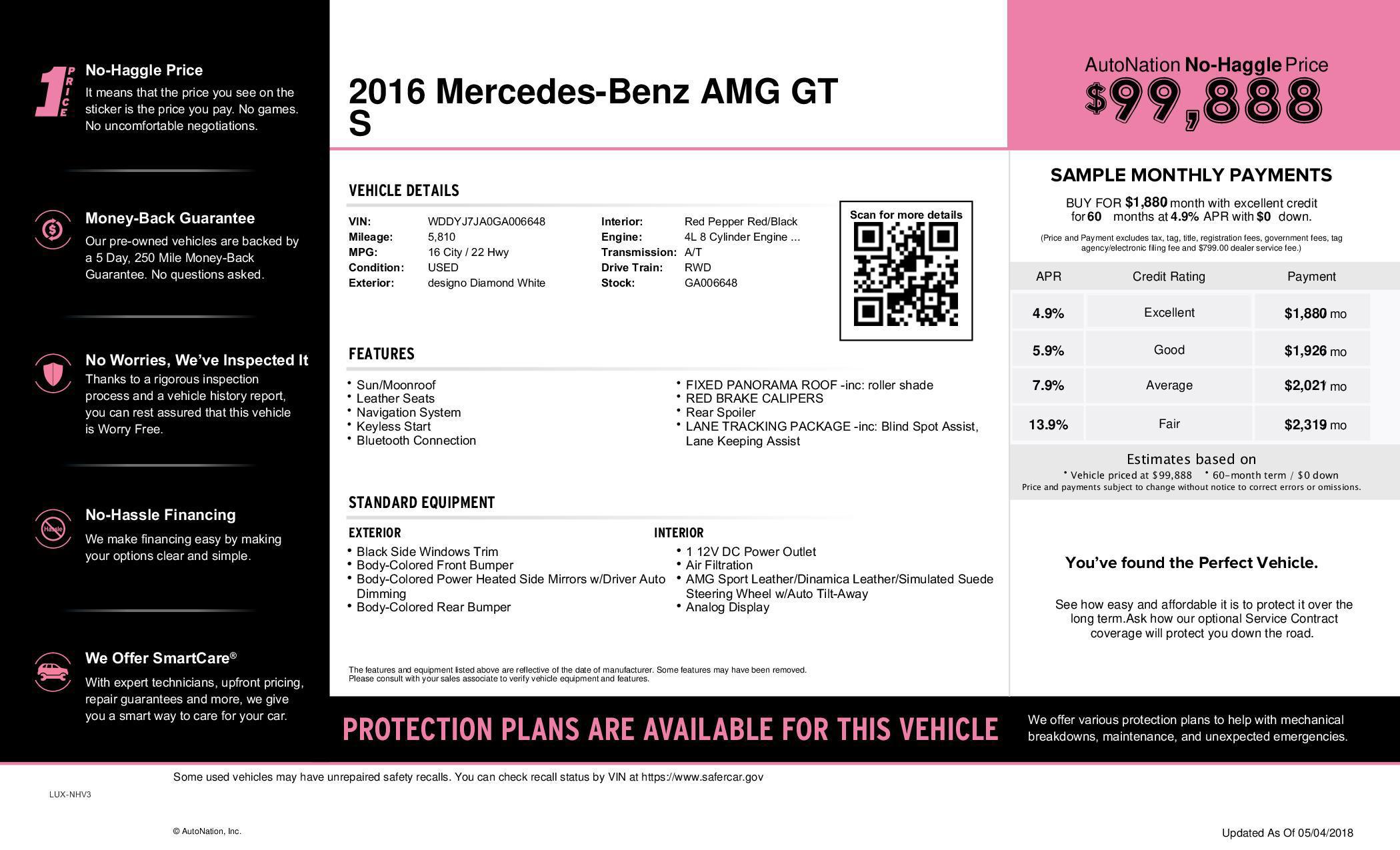 Thumbnail: 2016 Mercedes-Benz AMG GT - 1