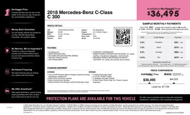 2018 Mercedes-Benz C-Class C 300 -
                  Pompano Beach, FL