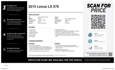 2015 Lexus LX 570 -
                  Tampa, FL