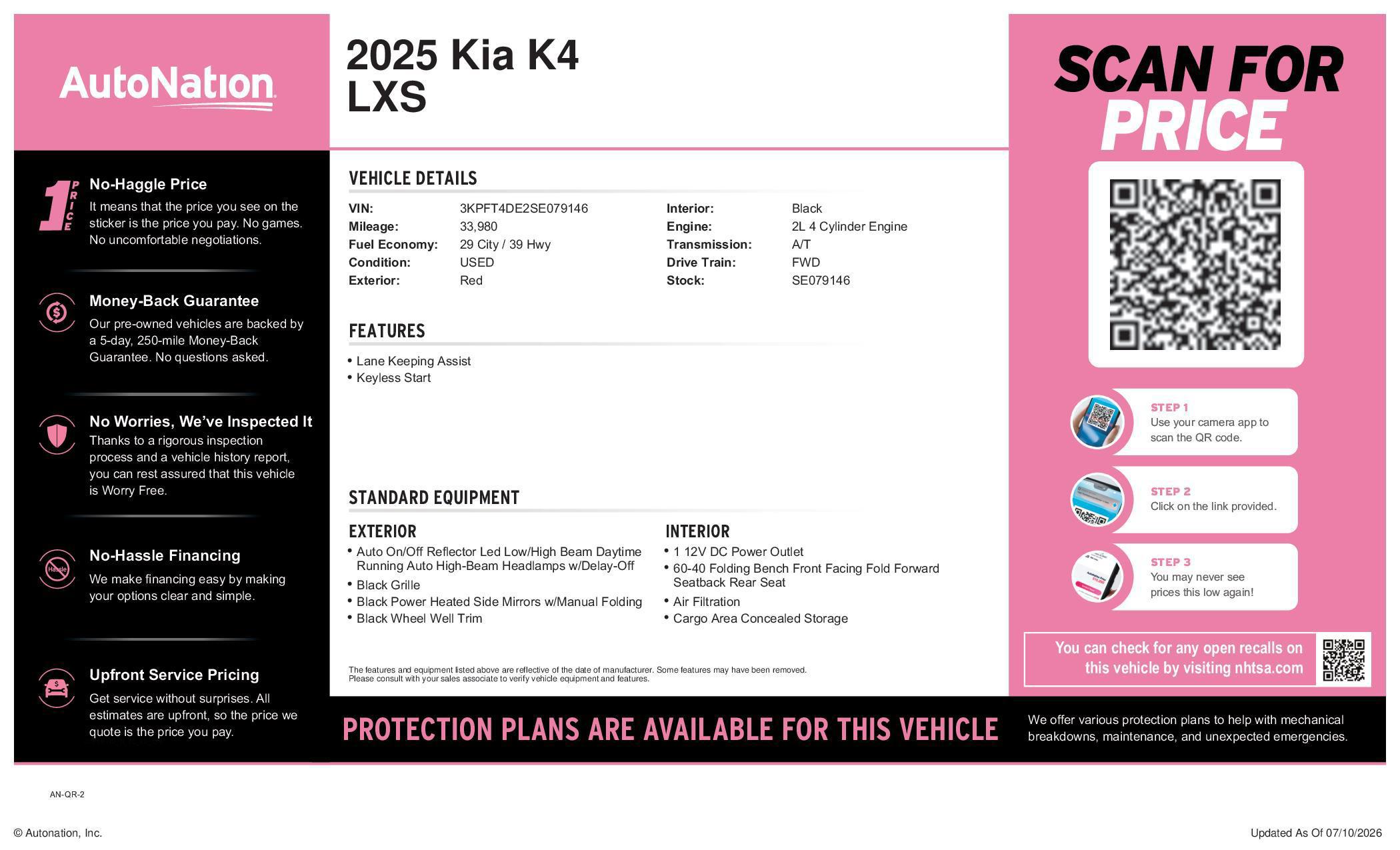 2025 Kia K4 LXS - Photo 26