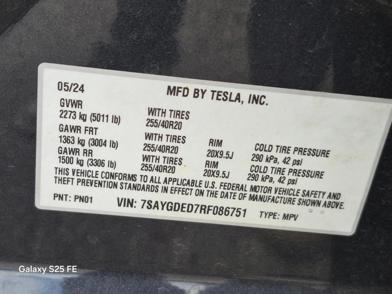2024 Tesla Model Y