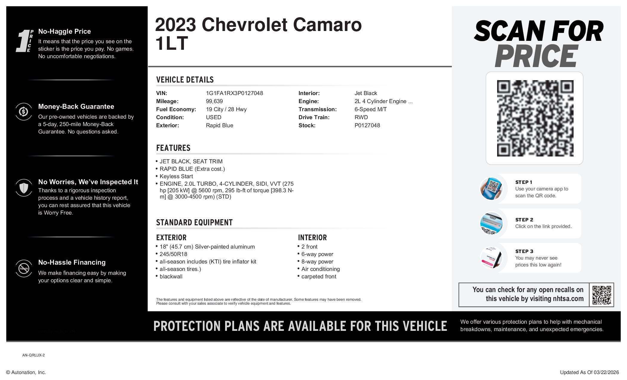 Thumbnail: 2023 Chevrolet Camaro - 1