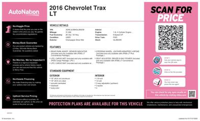 2016 Chevrolet Trax LT -
                  Westminster, CO