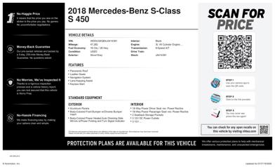 2018 Mercedes-Benz S-Class S 450 -
                  Woodland Hills, CA