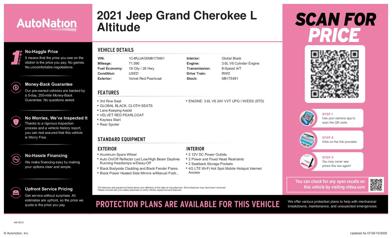 2021 Jeep Grand Cherokee L Altitude -
                  Columbia, SC