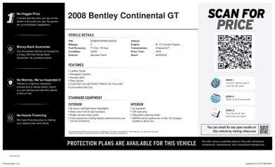 2008 Bentley Continental GT -
                  Coconut Creek, FL