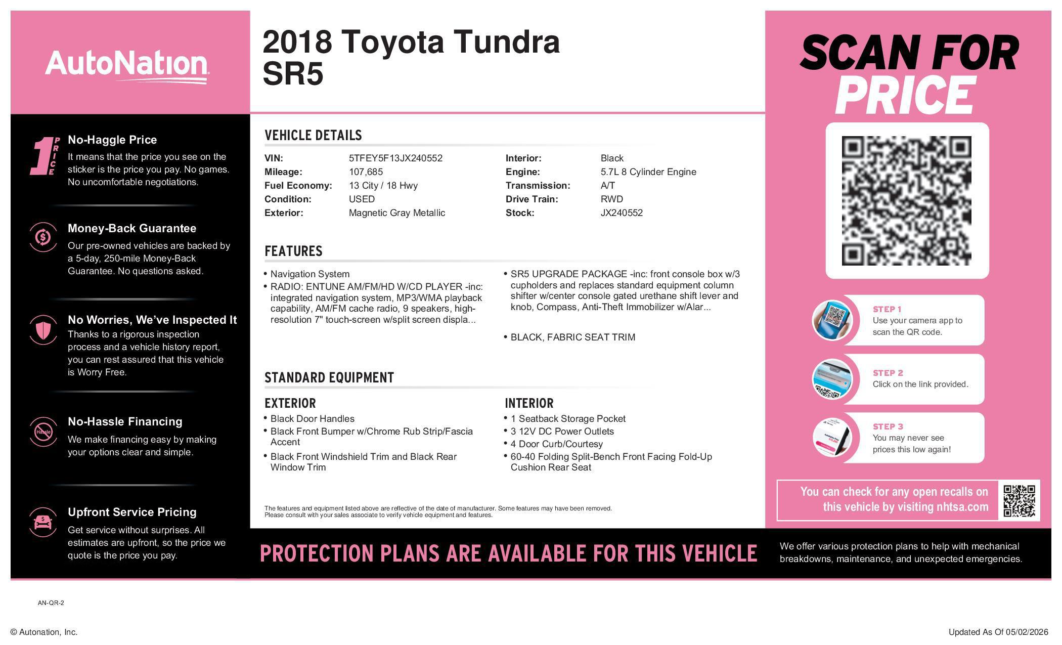 2018 Toyota Tundra SR5 - Photo 21