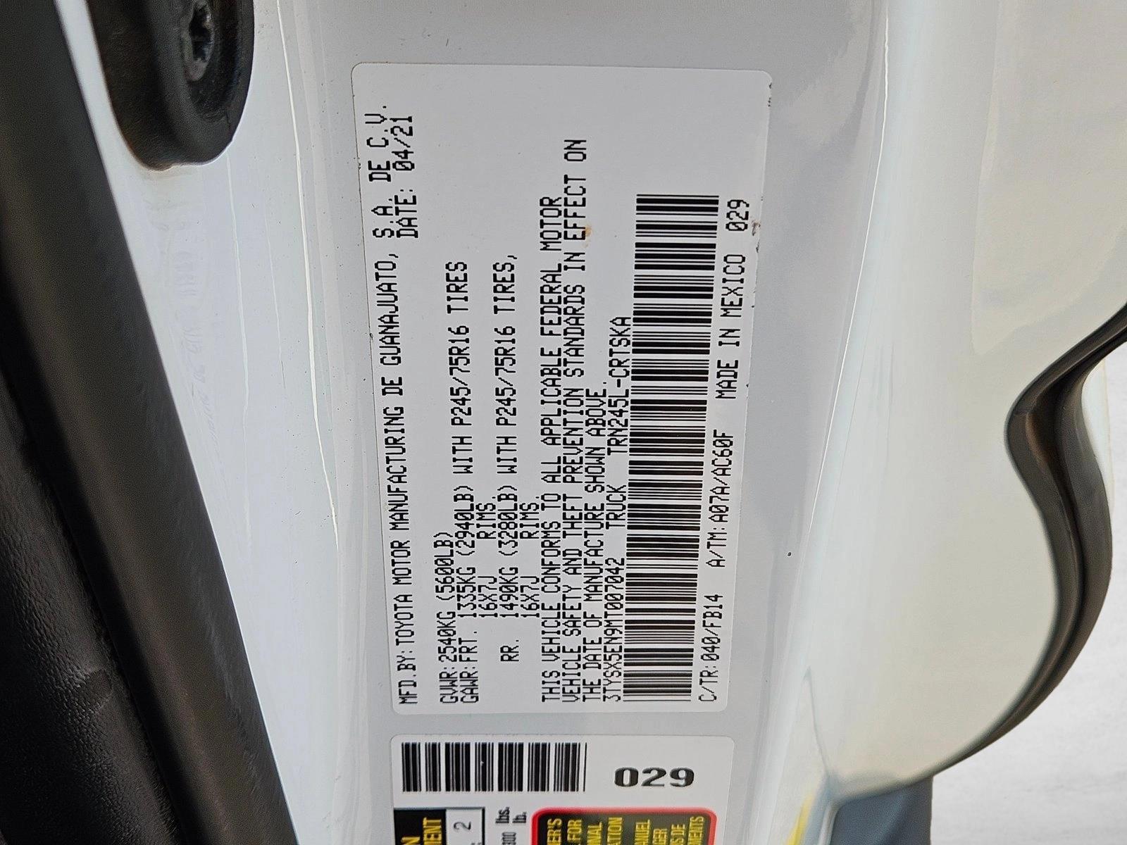 2021 Toyota Tacoma SR - Photo 24