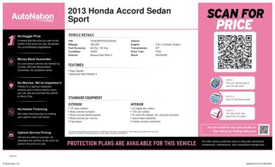 2013 Honda Accord Sport -
                  Lewisville, TX