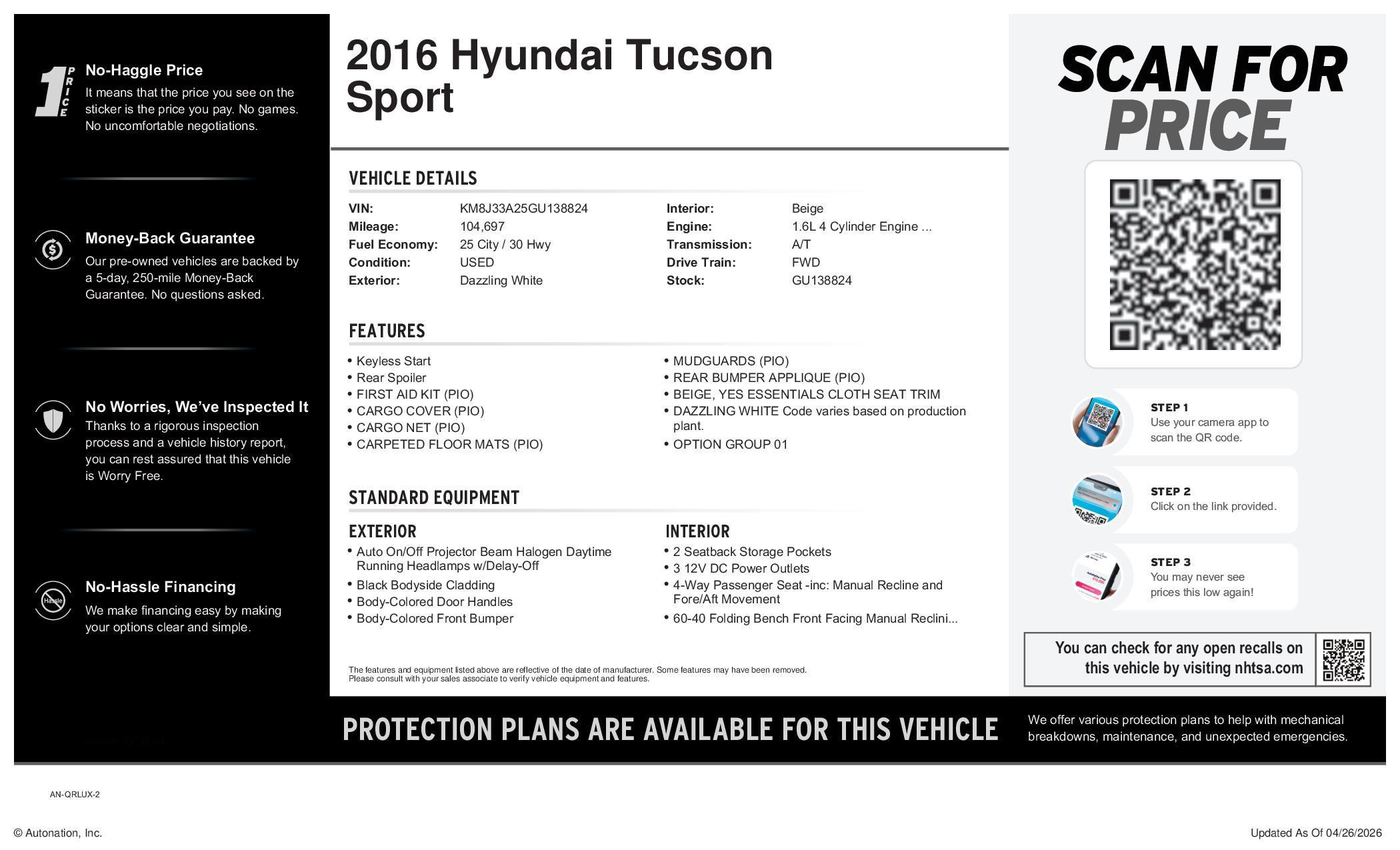 2016 Hyundai Tucson