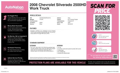 2008 Chevrolet Silverado 2500 Work Truck -
                  Gilbert, AZ