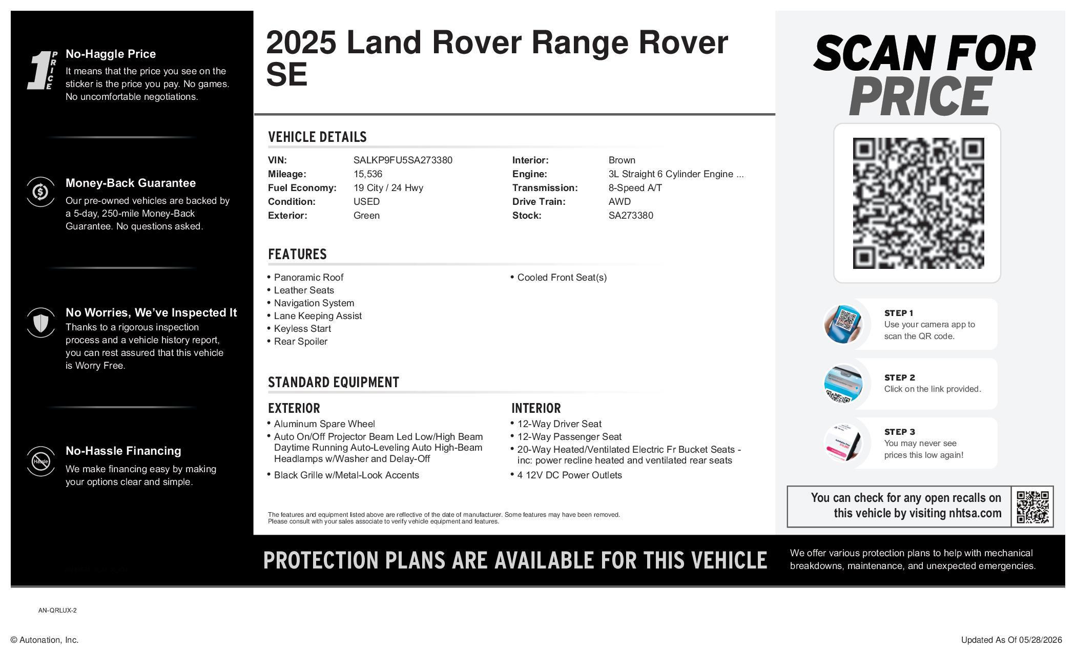 2025 Land Rover Range Rover SE - Photo 28