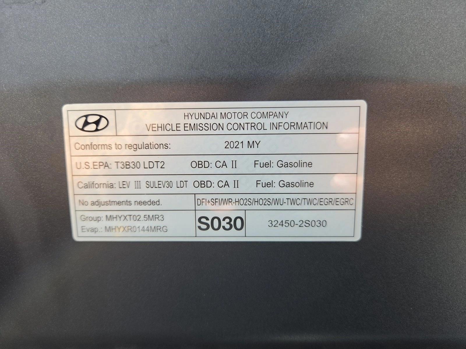 2021 Hyundai Santa Fe SEL