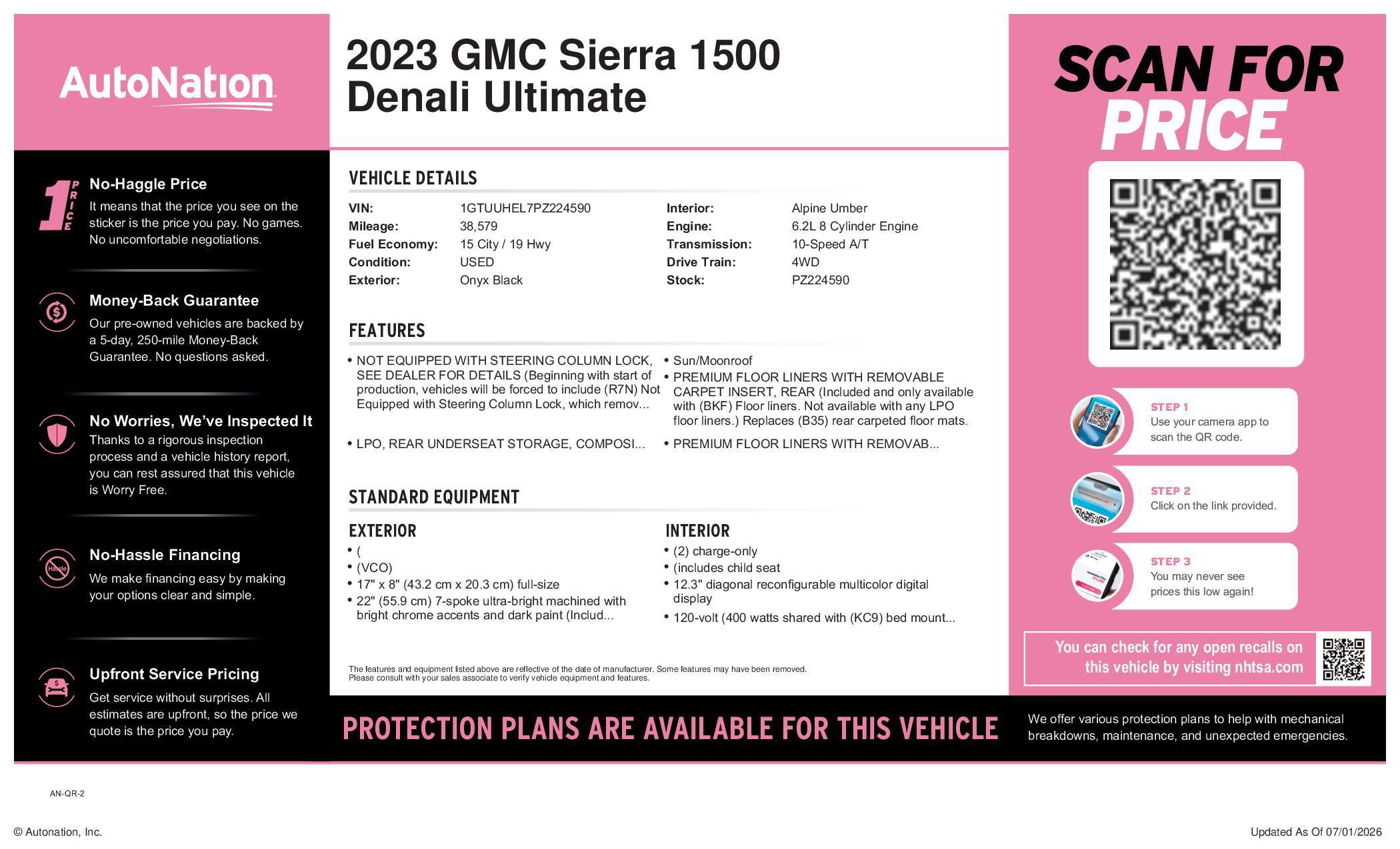 Thumbnail: 2023 GMC Sierra 1500 - 1