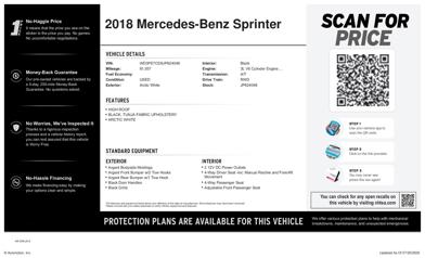 2018 Mercedes-Benz Sprinter  -
                  Pompano Beach, FL