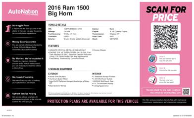 2016 RAM 1500 Big Horn -
                  Centennial, CO