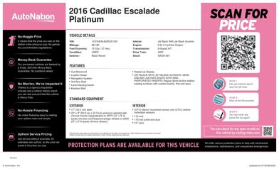 2016 Cadillac Escalade Platinum -
                  North Canton, OH