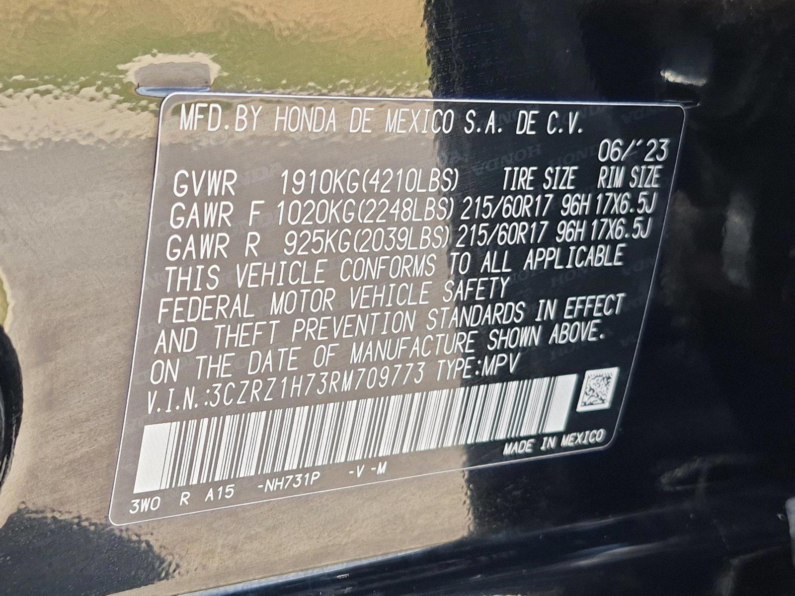 2024 Honda HondaHR-V, photo 23