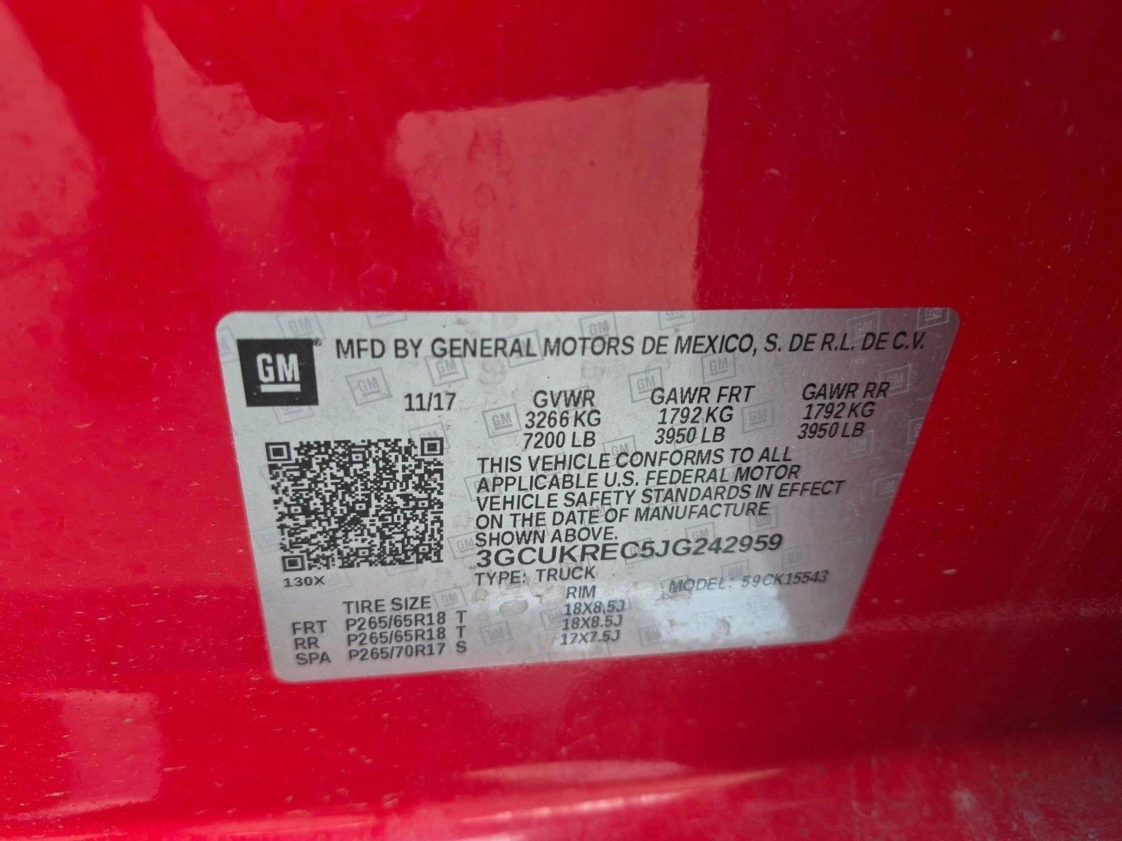 Thumbnail: 2018 Chevrolet Silverado 1500 - 4