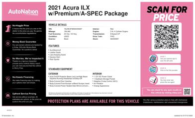 2021 Acura ILX Premium -
                  Tustin, CA