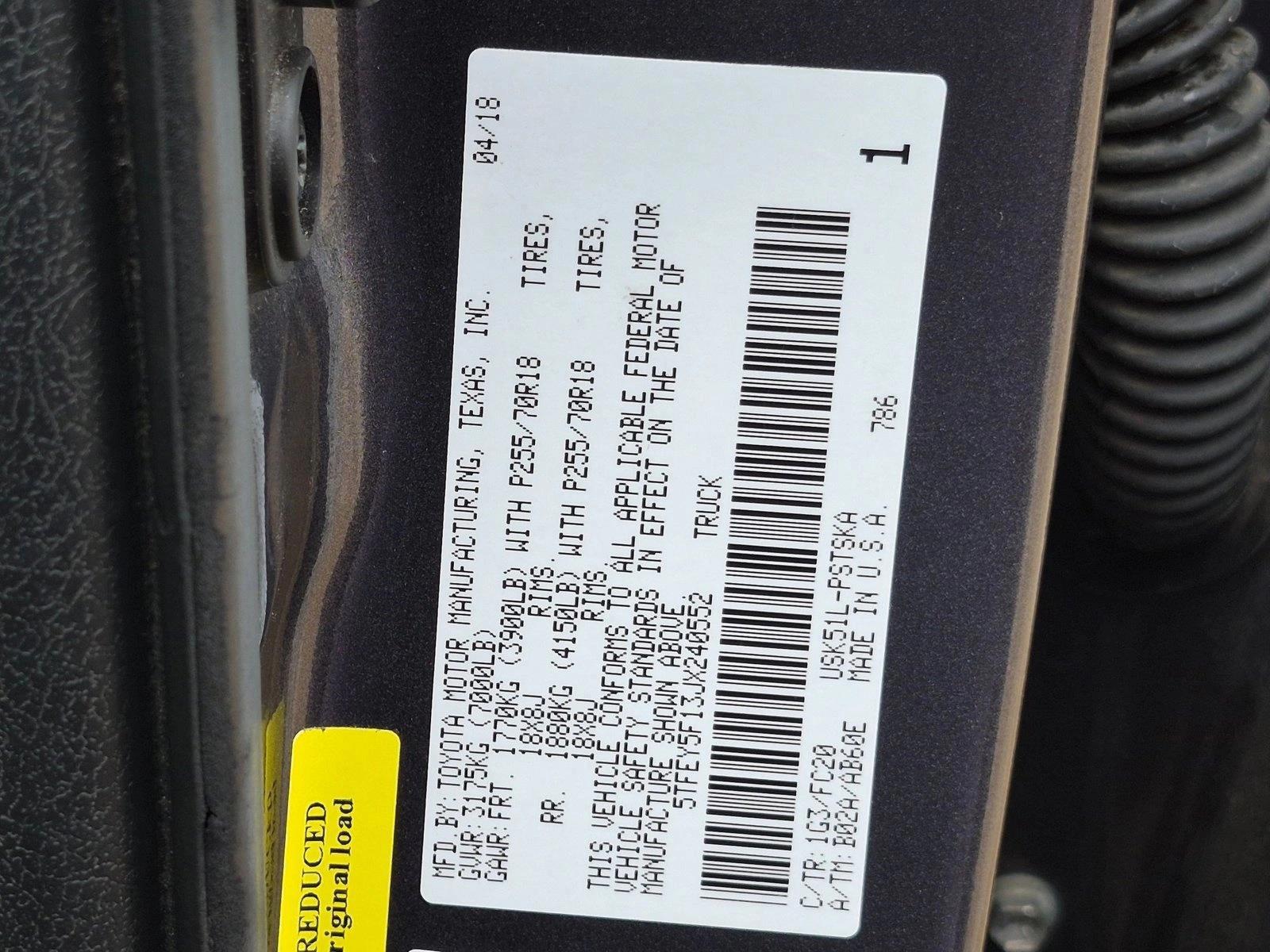 2018 Toyota Tundra SR5 - Photo 18