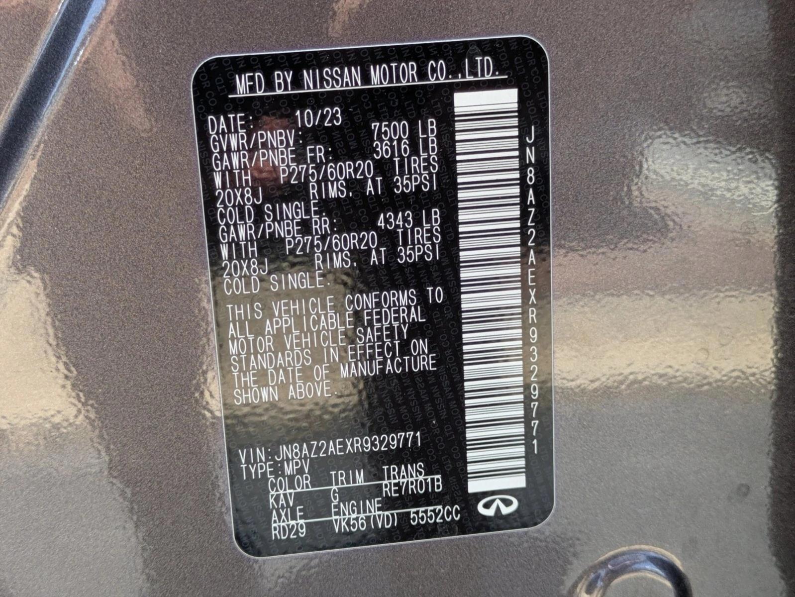 2024 INFINITI QX80 Luxe 4WD - Photo 30