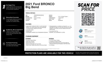 2021 Ford Bronco Big Bend -
                  Wesley Chapel, FL