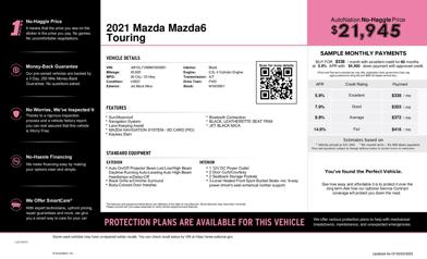 2021 Mazda Mazda6 i Touring -
                  Wesley Chapel, FL