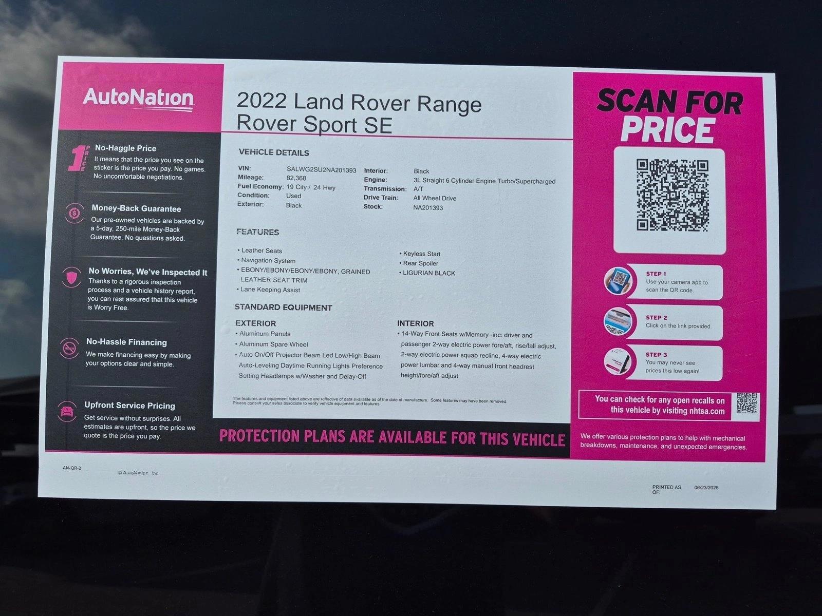 2022 Land Rover Range Rover Sport SE - Photo 23