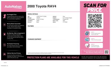 2000 Toyota RAV4  -
                  Centennial, CO