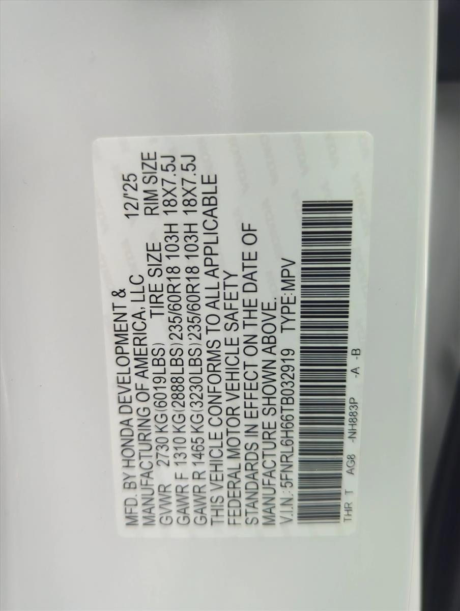 2026 Honda Odyssey EX-L - Photo 22