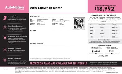 2019 Chevrolet Blazer  -
                  Peoria, AZ
