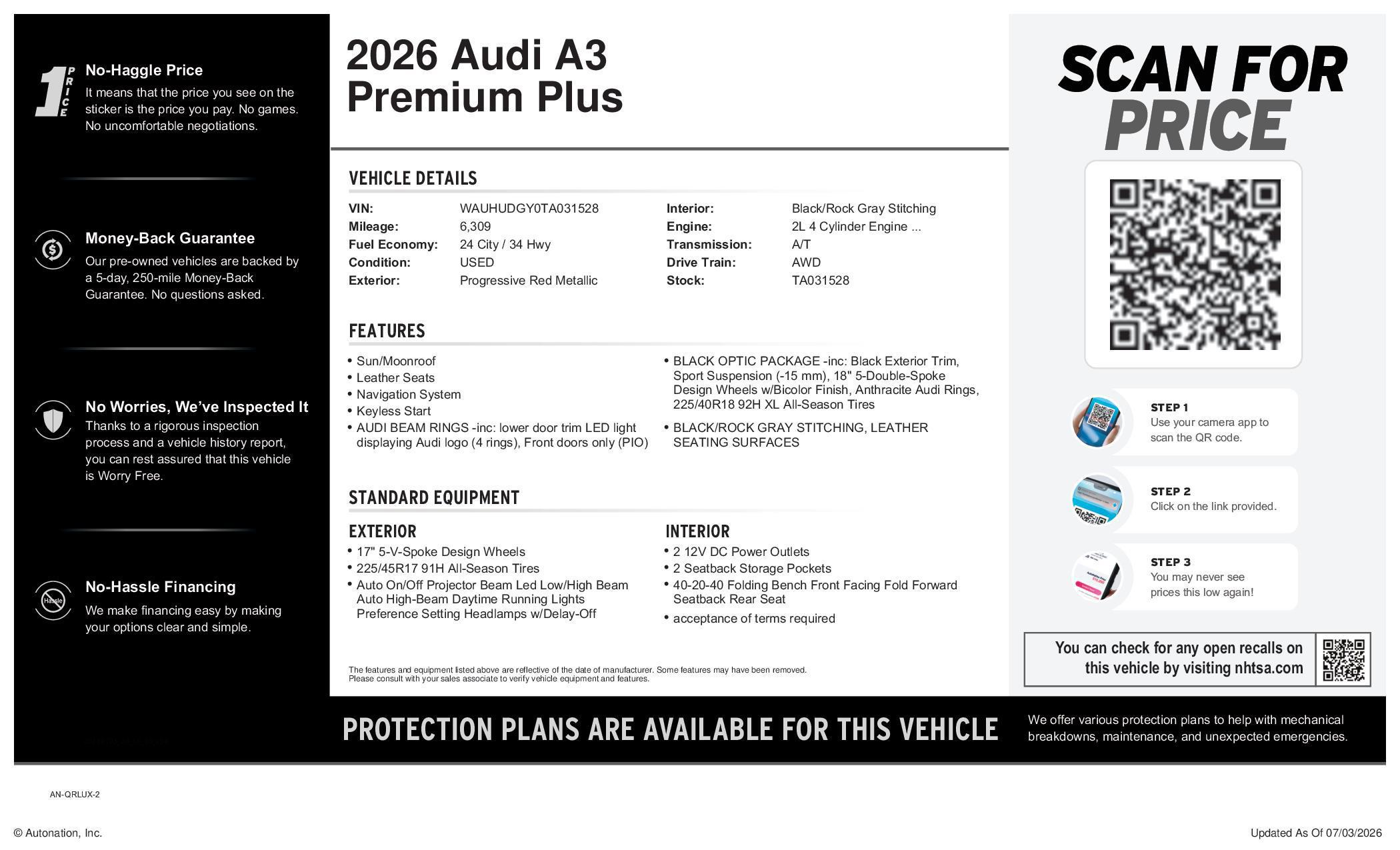 2026 Audi A3 Premium Plus - Photo 31