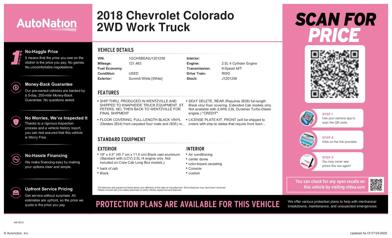 2018 Chevrolet Colorado Work Truck -
                  Lithia Springs, GA